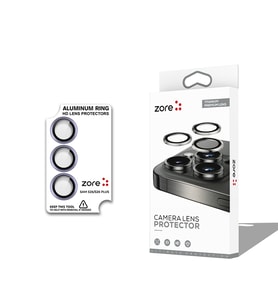 Galaxy S26 Plus Safir Parmak İzi Bırakmayan CL-12 Premium Kamera Lens Koruyucu Anti-Reflective Mor
