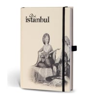 Eski İstanbul journal Çizgili Lastikli Fasıl