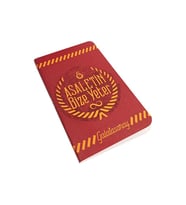 Not Defteri Bloknot Karton Kapak 8x13 cm Çizgili 32 Yaprak 1 Adet Lisanslı Orjinal Aslan Not Defteri (Sarı-Kırmızı)