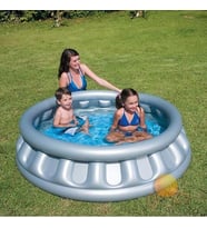 Bestway 51080 Metalik Uzay Gemisi Şekilli Havuz (157 * 41 Cm)