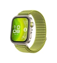 Uray store Huawei Fit 4 Braid Kordon - Açık Yeşil