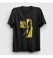 Presmono Unisex Siyah Beatrix Film Kill Bill T-Shirt 246216tt