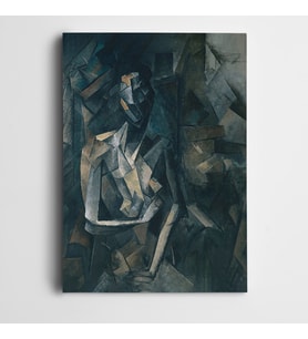 Pablo Picasso Figure Dans Un Fauteuil Kanvas Tablo