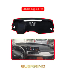 Chery Tiggo 8 PRO TORPİDO KORUMA HALISI KIRMIZI KENAR