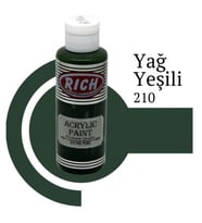 Rich Master Akrilik Boya 120 cc. 210 Yağ Yeşili 