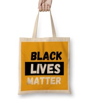 Black Lives Matter 2021 Bez Çanta Uzun Saplı
