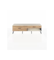 Arges TV Ünitesi 2 Çekmeceli  176x30x51 Antrasit-Aytaşı/Çam