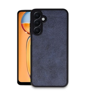 Samsung Galaxy A05S Kılıf Aras Deri Kapak - Lacivert