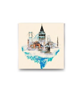 DBSanatevi Kış Mevsimi Tablo 50 X 50 cm
