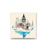 DBSanatevi Kış Mevsimi Tablo 50 X 50 cm