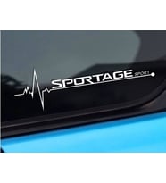 Sportage Yan Cam Sticker Oto Kapı Çıkartma Tuning oto 20 cm x 7 cm yazı 258