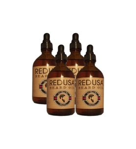 Sakal Yağı Redusa Beard Oil Sakal Uzatıcı Bakım Yağı 100 ml 4 Adet