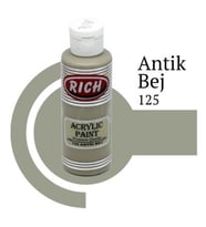 Rich Master Akrilik Boya 120 cc. 125 Antik Bej 