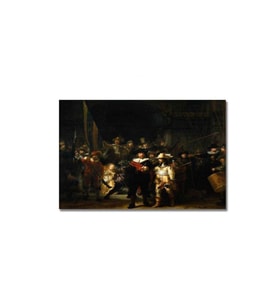 Rembrandt - The Night Watch Tablo - 107147 - 40x30 Cm