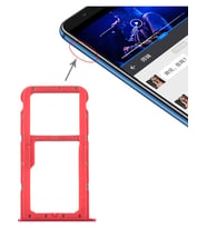 Huawei Honor Play 7x Için Tepsi + Mikro Sd Kart Tepsisi (Mavi)