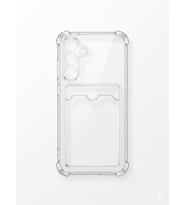 Samsung Galaxy S 24 Şeffaf Kartlıklı Kılıf Modeli