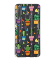 PrintiFy Huawei Honor 20 Lite ile Uyumlu 1mm Slim Fit Water Color 4 Baskılı Şeffaf  Kılıf