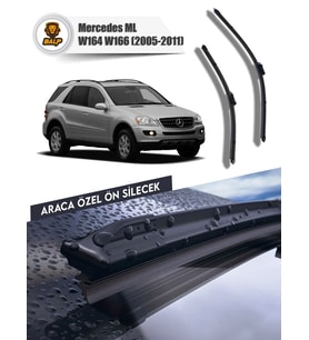 Mercedes ML W164 W166 Muz Silecek Takımı (2005-2011) 70x53