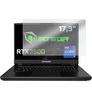 Monster Markut M7 17.3 inç Mat Ekran Koruyucu 16:9 Şeffaf