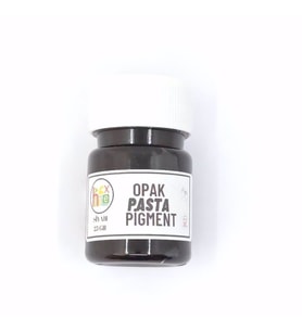 EPOKSİ REÇİNE OPAK PASTA PİGMENT BOYA SİYAH RENK 25 GR