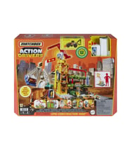 Matchbox Aksiyon Sürücüleri Muhteşem İnşaat Alanı Oyun Seti HPD63