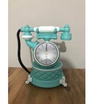 DEKORATİF POLYESTER TELEFON SAATLİ