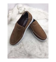 VOYAGER TABA GERÇEK NUBUK DERİ CASUAL ERKEK AYAKKABI  - TABA - 44 - ST01814-TABA-44