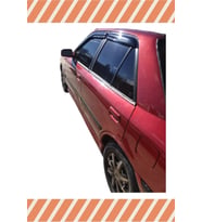 Mazda 323 Sedan 1990-1996 4’lü Mügen Tip Cam Rüzgarlığı