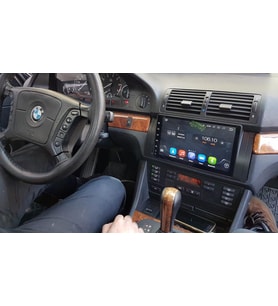 BMW E39 CARPLAY+AND.AUTO NAVİGASYON DVD USB BT KAMERA