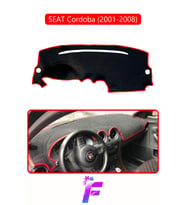 SEAT CORDOBA (2001-2008) Uyumlu Torpido Örtüsü Yansıma Önleyici Tam Koruma Hızlı Montaj K9