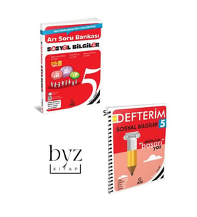 Arı Yayıncılık ARI YAYINCILIK YENİ MÜFREDAT 5.SINIF SOSYAL BİLGİLER  DEFTERİM-SORU BANKASI SET (Çok Renkli)