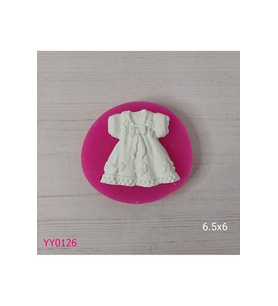 YY0126 Fiyonklu Bebek Elbisesi Silikon Kalıp