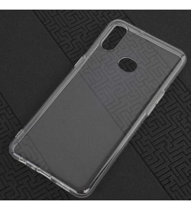 Samsung Galaxy A10S Kılıf Şeffaf Silikon Hibrit Case (Renksiz)