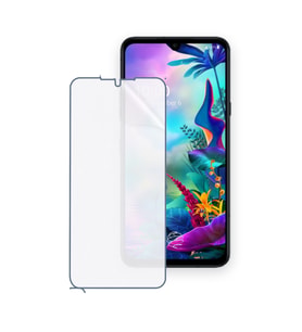 SChitec LG G8X ThinQ Uyumlu Ön Yüzey Nano Şeffaf Hidrojel Ekran Koruyucu