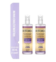 Restorex ;Dolgunlaştırıcı Sıvı Saç Kremi Kolajen &Amp; Biotin 200 Ml X 2 Adet