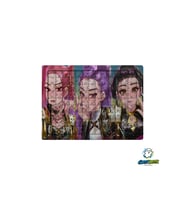 K-Pop Demon Hunters 99 Parça Ayaklı Puzzle – Dekoratif Çocuk Yapbozu 0250