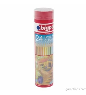 BİGPOİNT BP 941 Metal Tüp Tam Boy Kuru Boya (24 Renk)