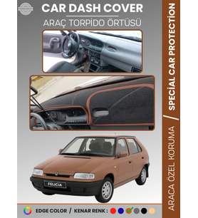 SKODA FELICIA (1994-2001) Torpido Örtüsü Panel Halı Torpido Koruma Tam Uyum UV Koruma Hızlı Montaj