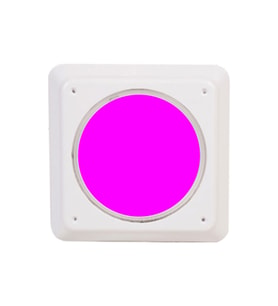Slim Flat kare Sıva üstü Led Havuz Aydınlatma Ampülü lamba Mor 230mm x H33mm 30W