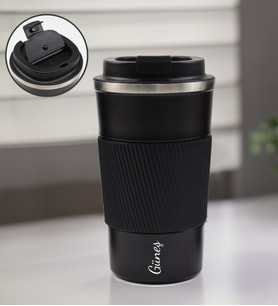 Kişiye Özel 500 ML Çelik Termos (Siyah)