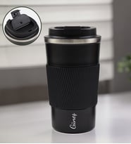 Kişiye Özel 500 ML Çelik Termos (Siyah)