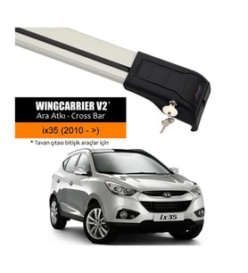 Hyundai ix35 Port Bagaj Çıtası / Tavan Ara Barı (2010 Sonrası)