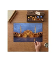 Sultan Ahmet Camii - Gece Manzarası Tasarımı 240 parça Ahşap Puzzle Ahşap Kutuda MP02751