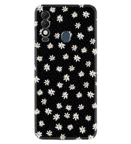 Spark 8T Kılıf Resimli Desenli Silikon Platinium Series Papatyalar 1866