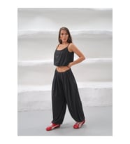 Kadın Elodie Ribana Crop Şalvar Takım