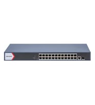 HIKVISION 24port 230w FULL PoE DS-3E1526P-EI/M GIGABIT 1X-UPLINK.1XSFP Yönetilemez Switch Metal