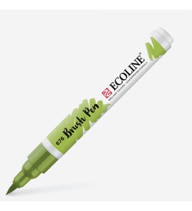 Talens Ecoline Brush Pen Fırça Uçlu Kalem 676 Grass Green 