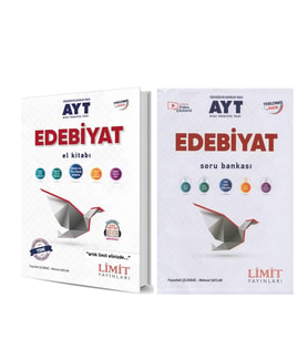Limit Yayınları AYT Edebiyat Soru Bankası ve Edebiyat El Kitabı 2 Kitap Set