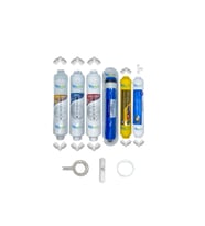 PWS Kapalı Kasa Su Arıtma Cihazların uygun Eco  6li Reverse Osmosis mebran Mineral+tatlandırıcı set