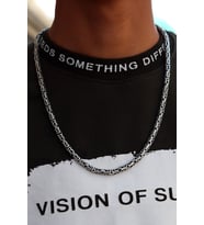 925 Ayar Gümüş Kral Zincir Kolye 201022291